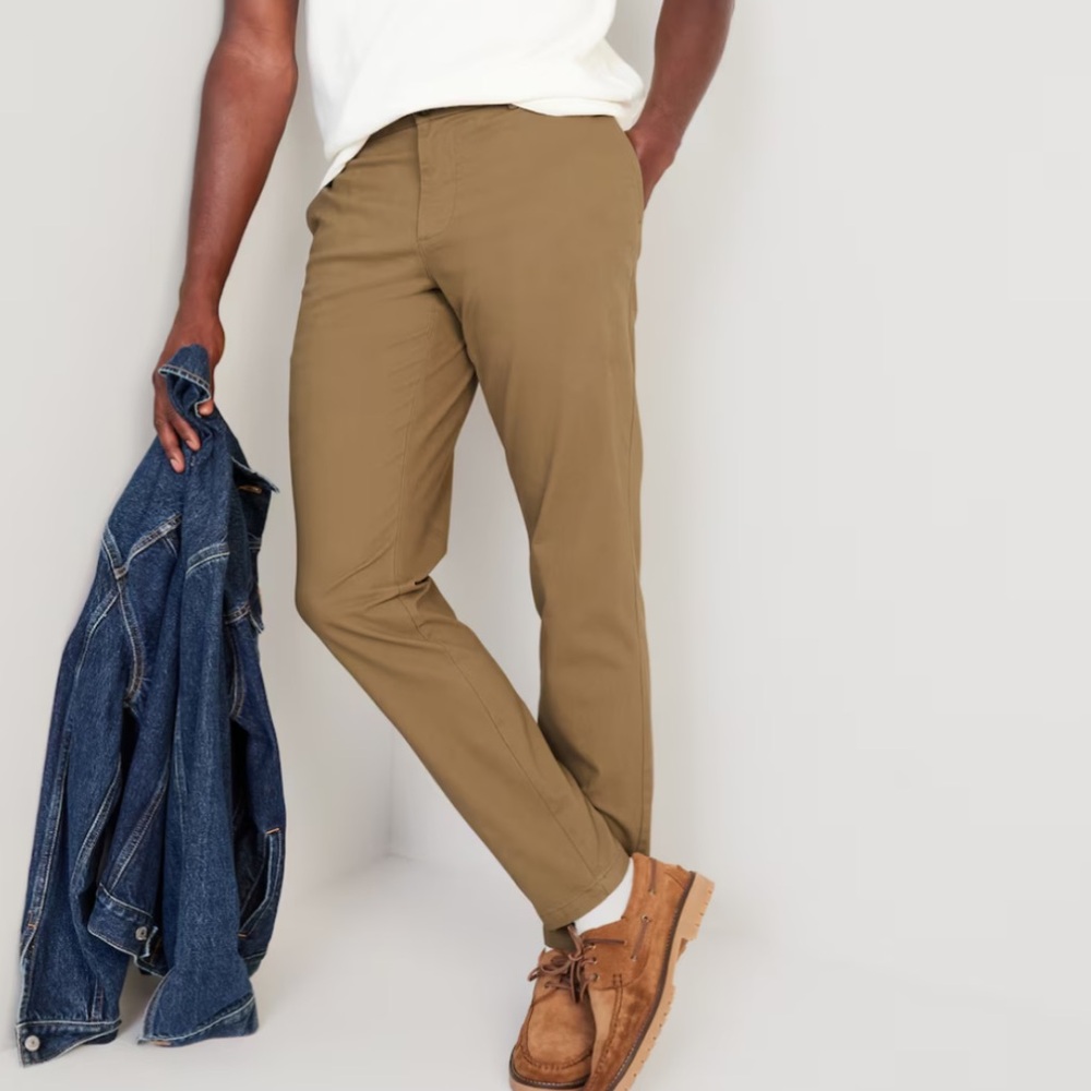 American Eagle Dress Pants Waist 30 Stretch Flex Tan Khaki Casual Flat Reg Fit